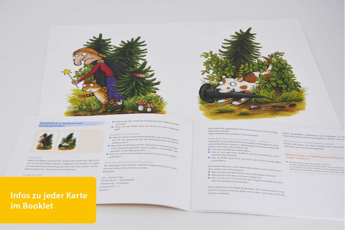 Bilderbuchkarten »Für Hund und Katz ist auch noch Platz« von Axel Scheffler und Julia Donaldson – Ansicht