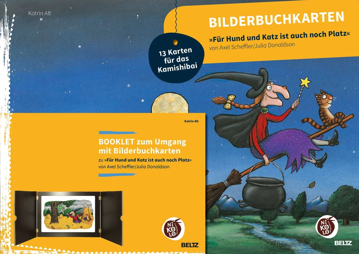 Gesellschaftsspiel: Bilderbuchkarten »Für Hund und Katz ist auch noch Platz« von Axel Scheffler und Julia Donaldson