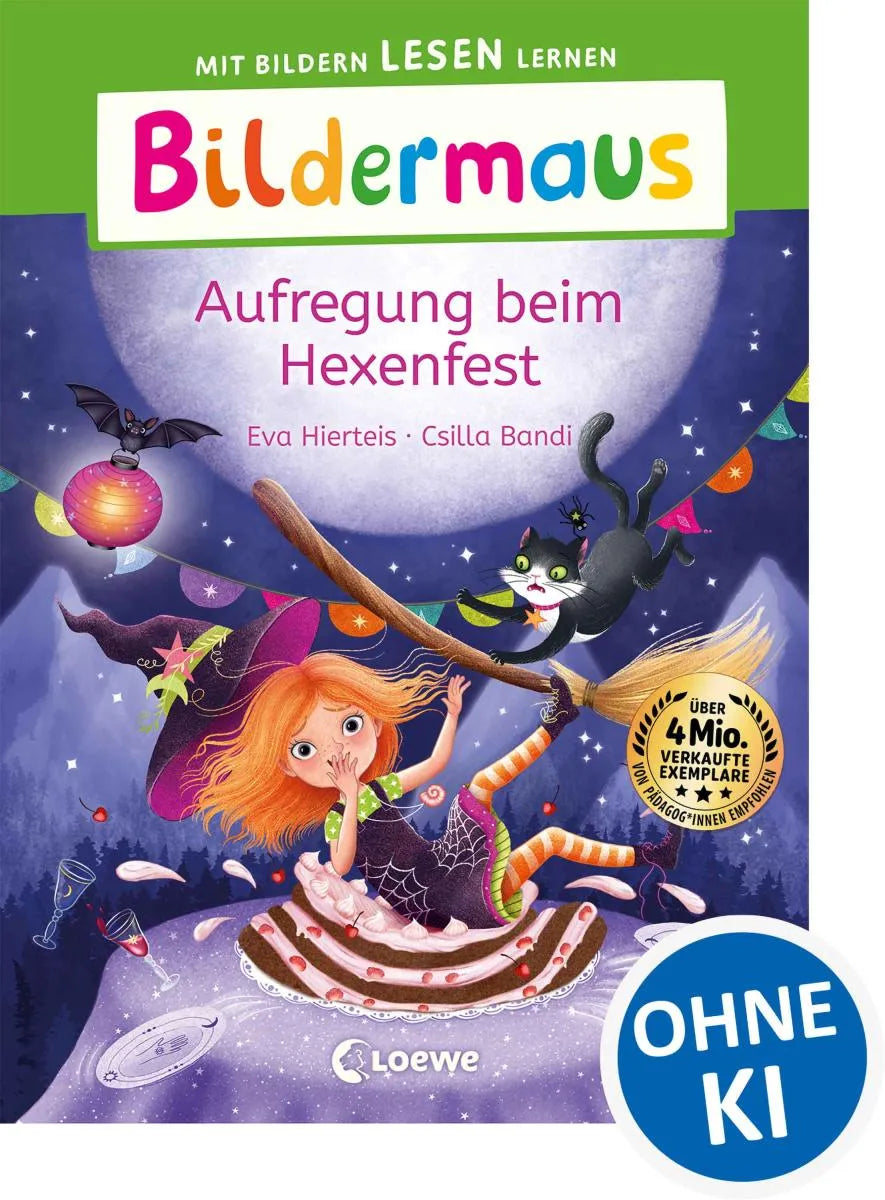 Cover: Bildermaus - Aufregung beim Hexenfest (E-Book) von Eva Hierteis