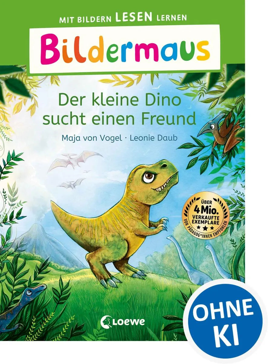 Cover: Bildermaus - Der kleine Dino sucht einen Freund (E-Book) von Maja von Vogel