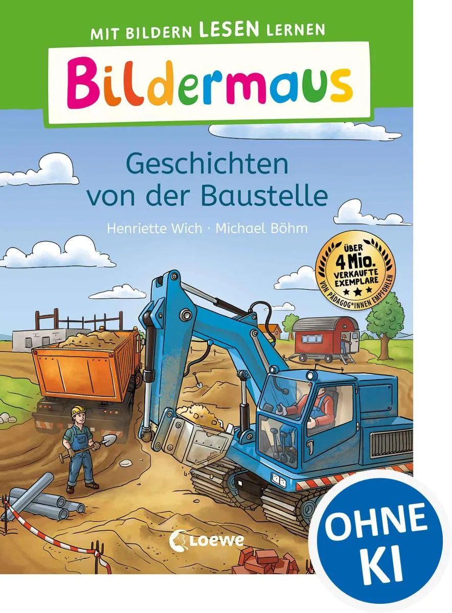 Cover: Bildermaus - Geschichten von der Baustelle (E-Book) von Henriette Wich