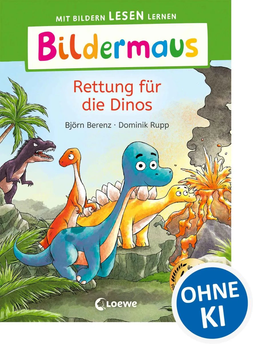 Cover: Bildermaus - Rettung für die Dinos (E-Book) von Björn Berenz