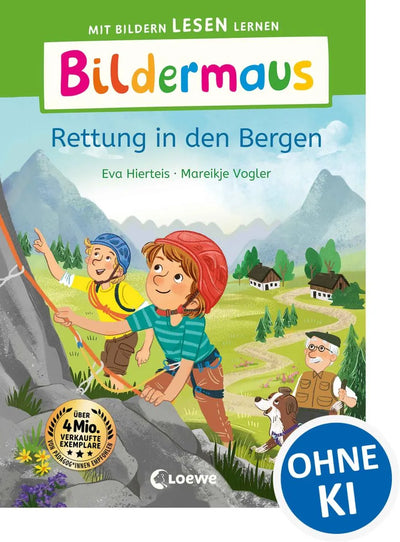 Bildermaus - Rettung in den Bergen