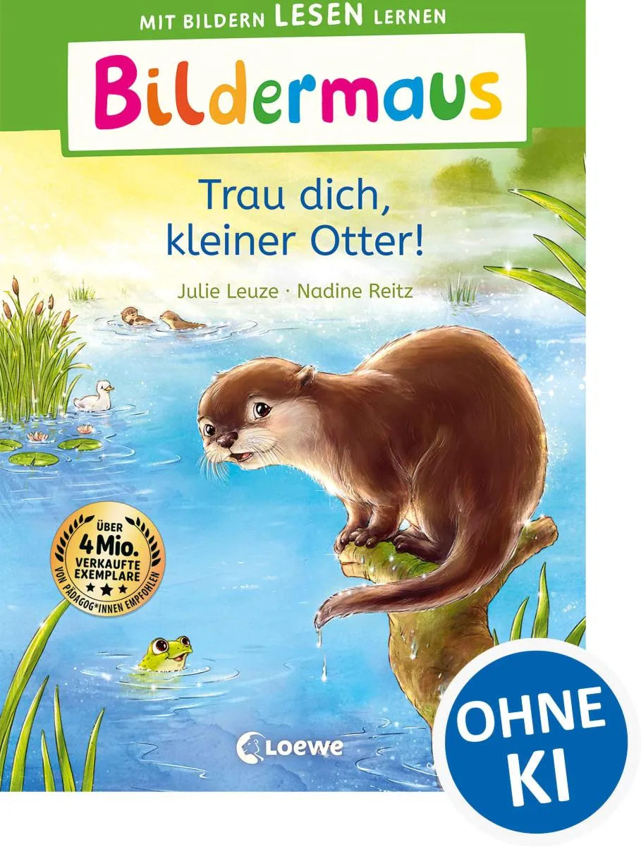 Cover: Bildermaus - Trau dich, kleiner Otter! (E-Book) von Julie Leuze