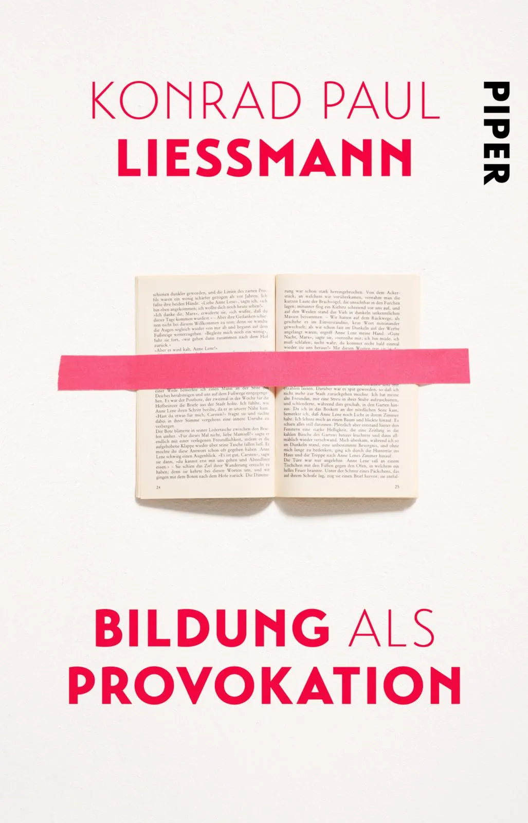 Buchcover von 'Bildung als Provokation' - Taschenbuch von Konrad Paul Liessmann