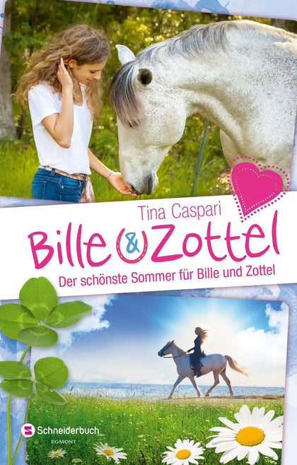 Buchcover von 'Bille und Zottel - Der schönste Sommer für Bille und Zottel' - Gebundene Ausgabe von Tina Caspari