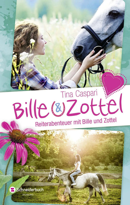 Buchcover von 'Bille und Zottel - Reiterabenteuer mit Bille und Zottel' - Gebundene Ausgabe von Tina Caspari