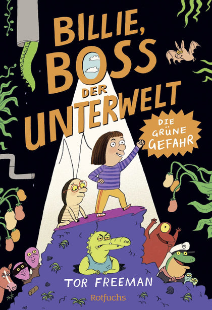 Buchcover von 'Billie, Boss der Unterwelt' - Gebundene Ausgabe von Tor Freeman