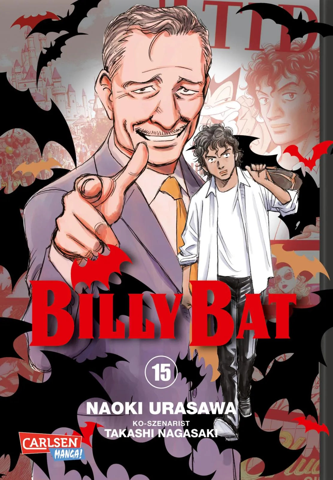 Buchcover von 'Billy Bat 15' - Taschenbuch von Naoki Urasawa