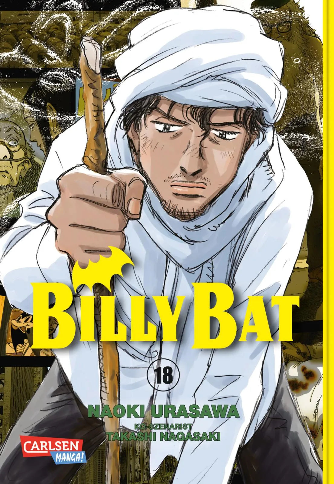 Buchcover von 'Billy Bat 18' - Taschenbuch von Naoki Urasawa