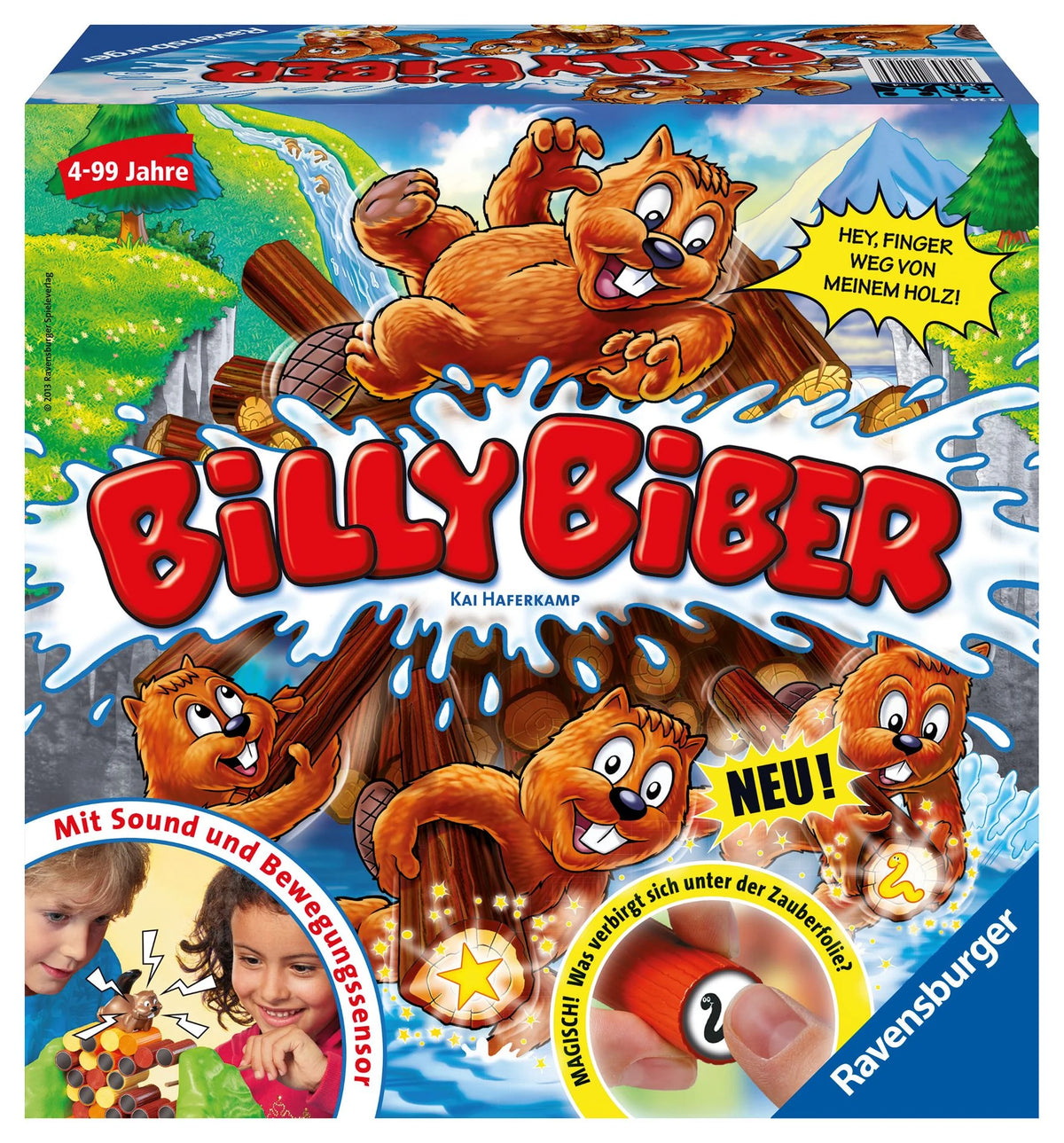 Strategiespiel: Billy Biber - Kinderspiel ab 4 Jahre