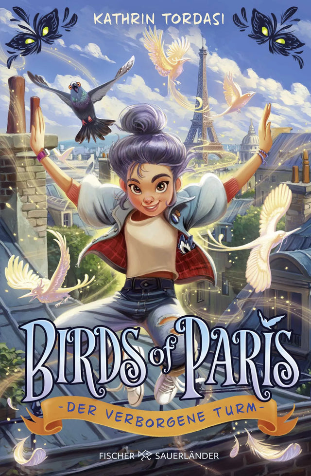 Buchcover von 'Birds of Paris – Der verborgene Turm' - Gebundene Ausgabe von Kathrin Tordasi