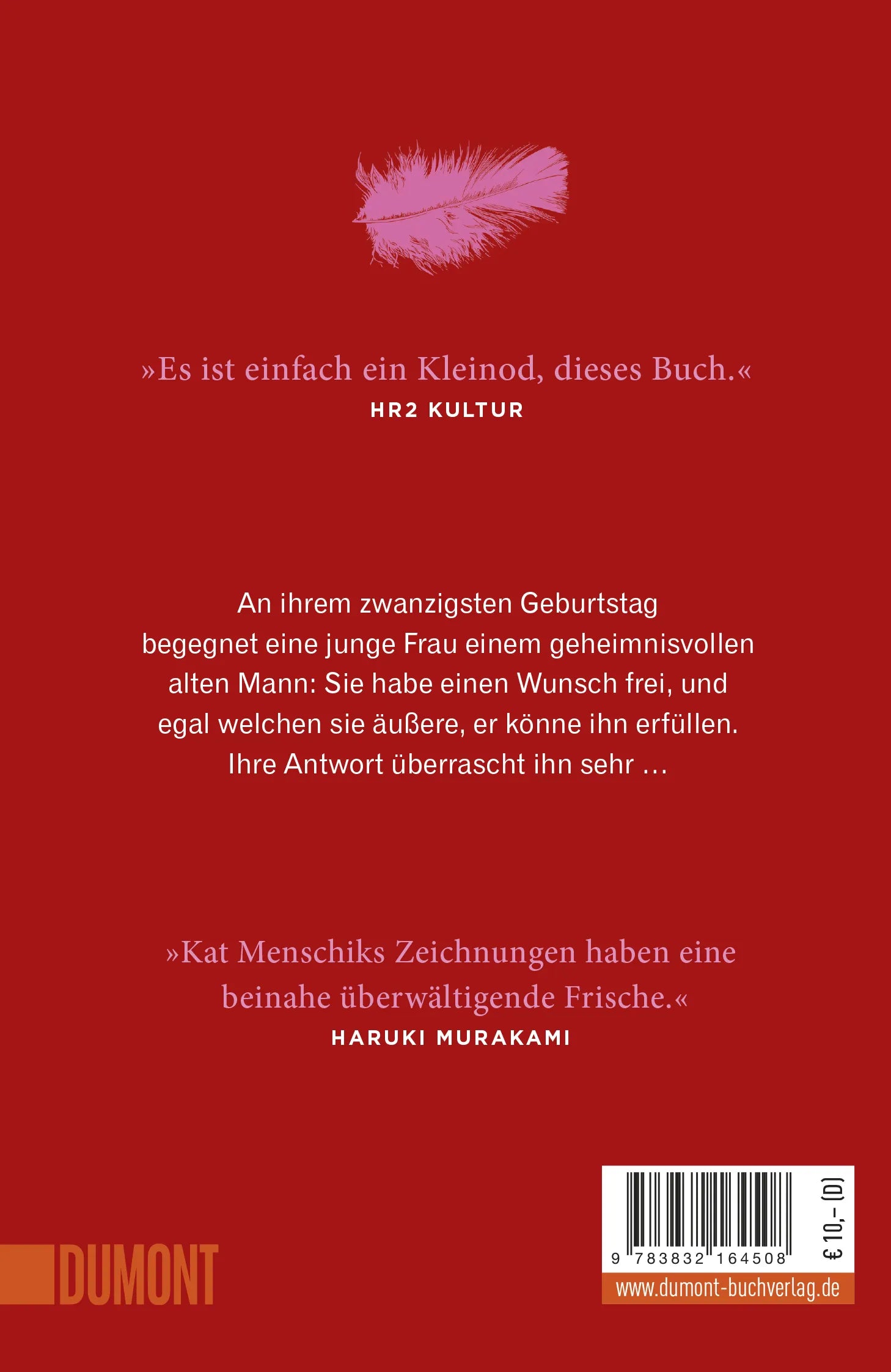 Buchrückseite von 'Birthday Girl' mit Klappentext - Taschenbuch