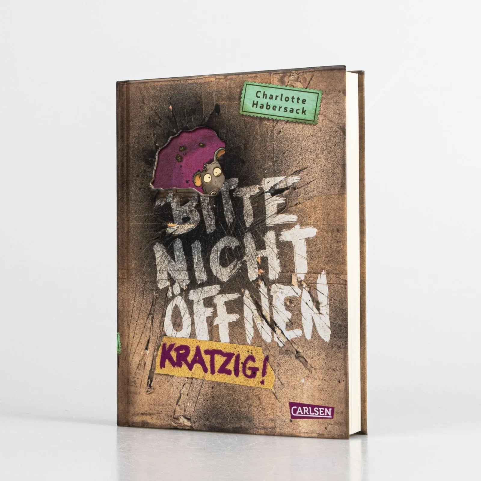 Detailansicht: Bitte nicht öffnen 8: Kratzig! (Hardcover)