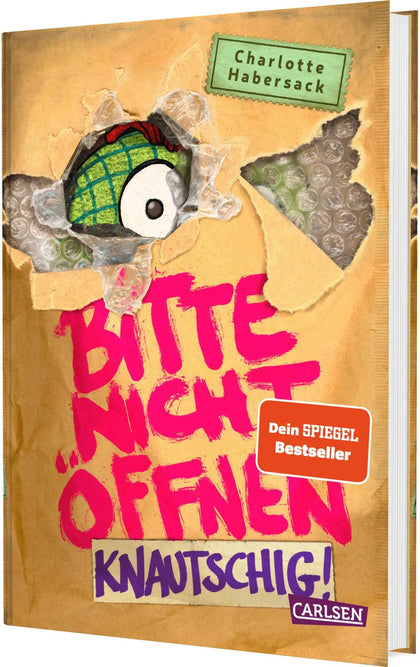 Cover: Bitte nicht öffnen 9: Knautschig! (Hardcover) von Charlotte Habersack