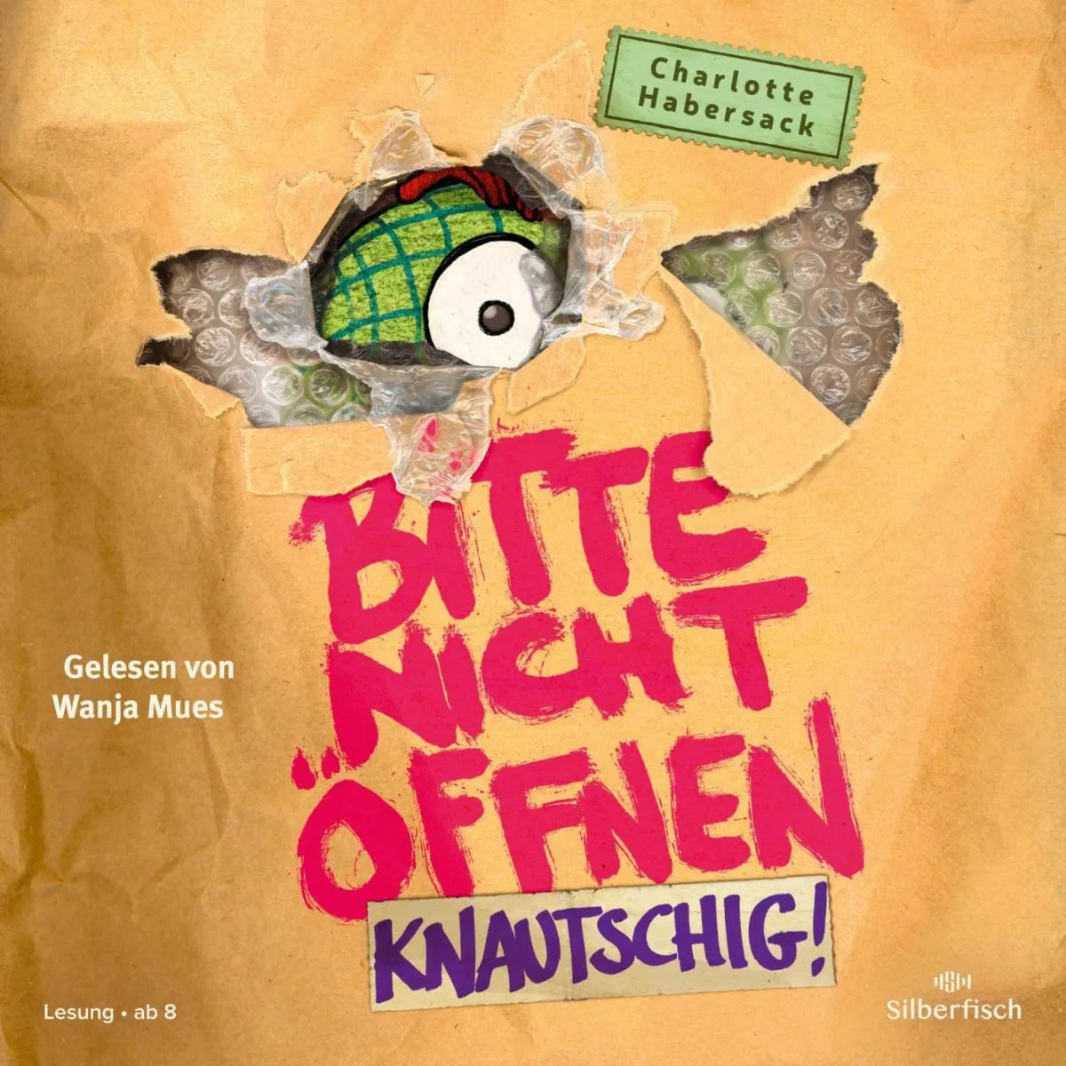 Cover: Bitte nicht öffnen 9: Knautschig! (Hörbuch Download) von Charlotte Habersack