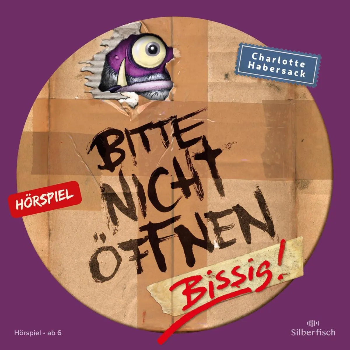 Cover: Bitte nicht öffnen - Hörspiele 1: Bissig! Das Hörspiel (Hörbuch Download) von Charlotte Habersack