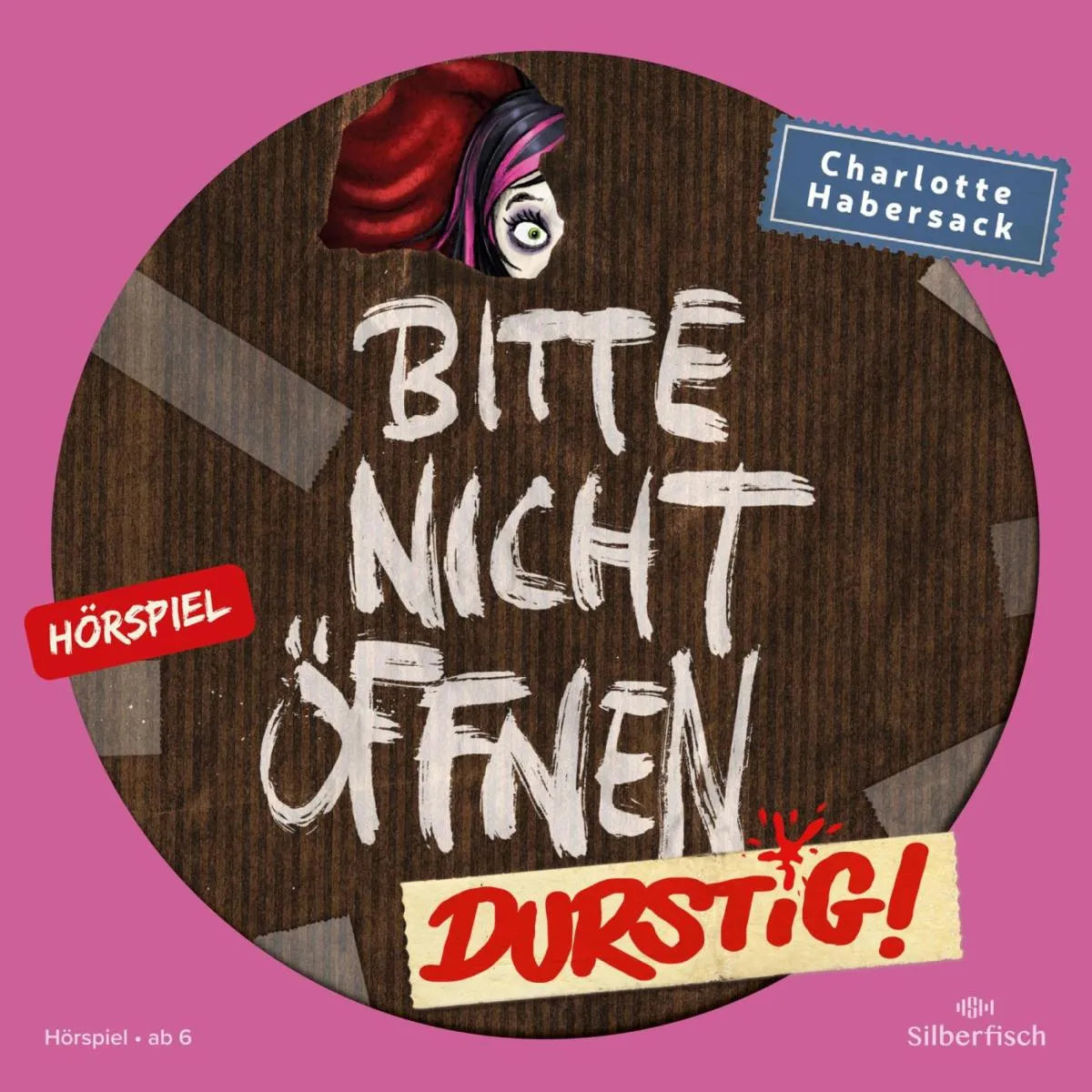 Cover: Bitte nicht öffnen - Hörspiele 3: Durstig! Das Hörspiel (Hörbuch Download) von Charlotte Habersack