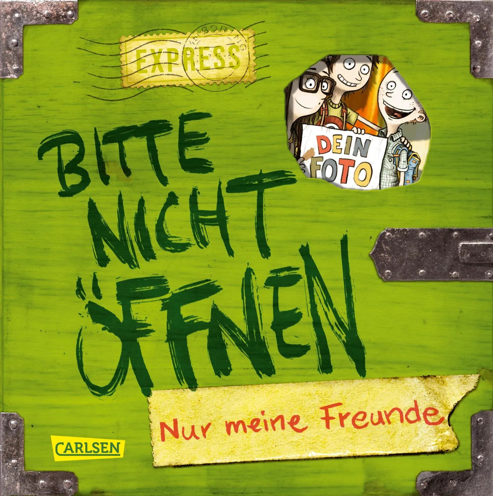 Buchcover von 'Bitte nicht öffnen: Nur meine Freunde' - Gebundene Ausgabe von Charlotte Habersack