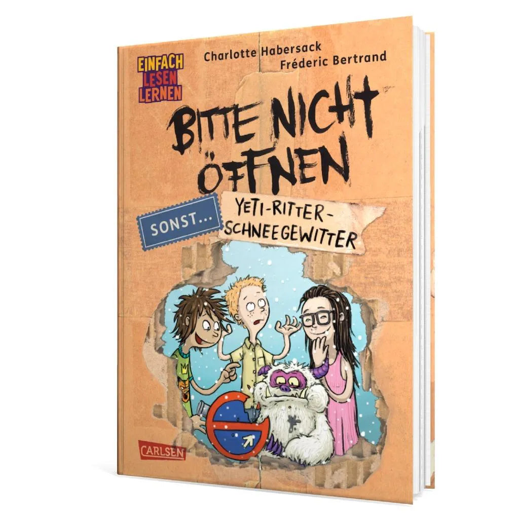 Detailansicht: Bitte nicht öffnen, sonst ... 1: Yeti-Ritter-Schneegewitter (Hardcover)