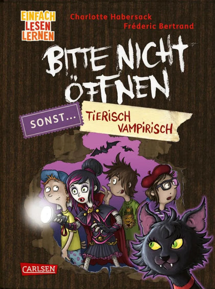 Cover: Bitte nicht öffnen, sonst ... 3: Tierisch vampirisch! (E-Book) von Charlotte Habersack
