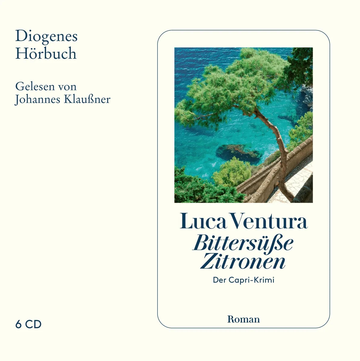 Buchcover von 'Bittersüße Zitronen' - Hörbuch (CD) von Luca Ventura