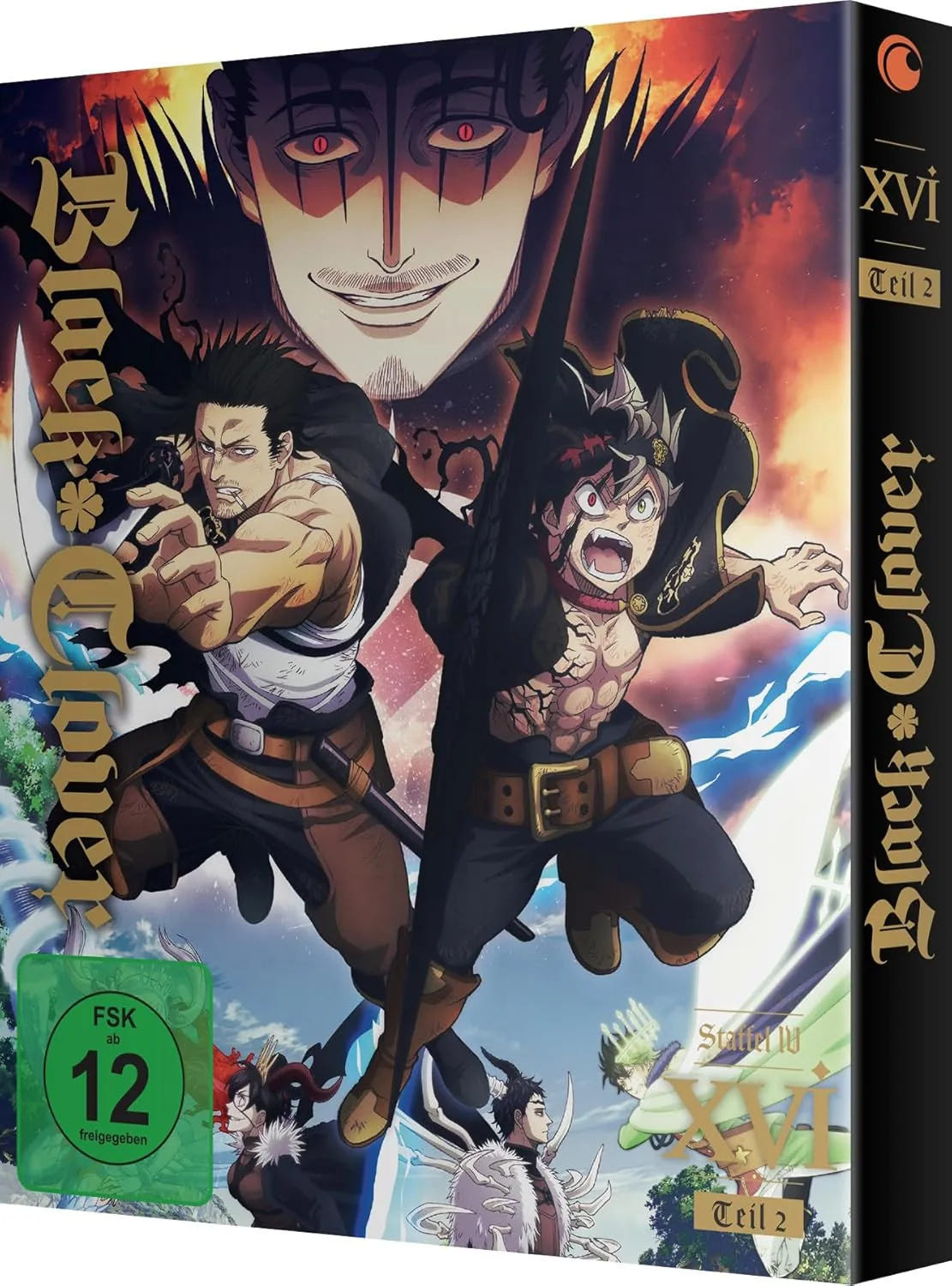 DVD-Cover: Black Clover - Staffel 4 - Vol. 2. Regie: Tatsuya Yoshihara