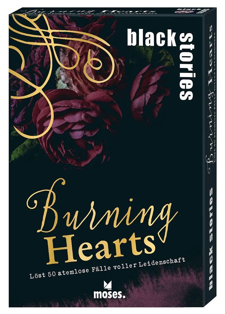 Krimispiel: black stories Burning Hearts