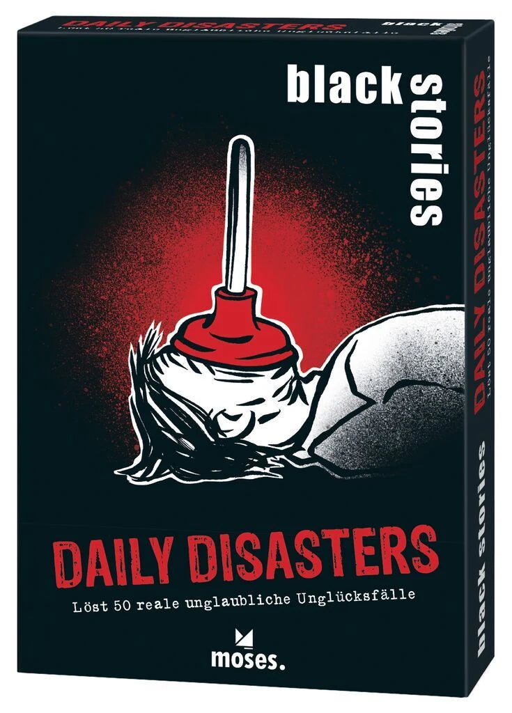 Krimispiel: black stories Daily Disasters