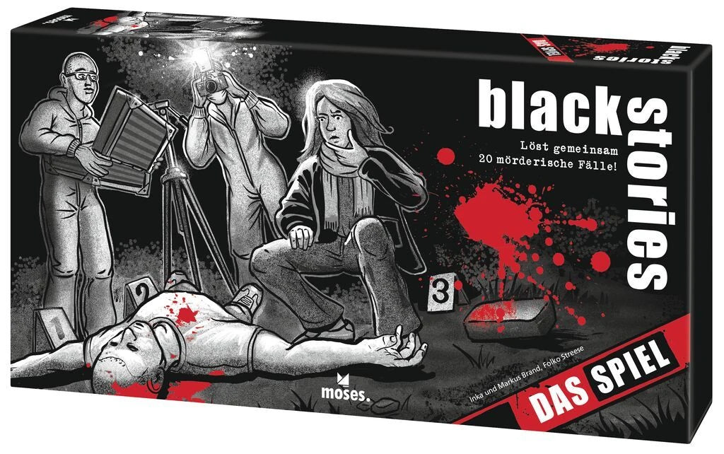 Krimispiel: black stories Das Spiel