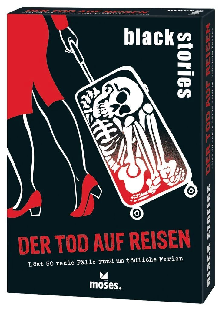 Krimispiel: black stories Der Tod auf Reisen