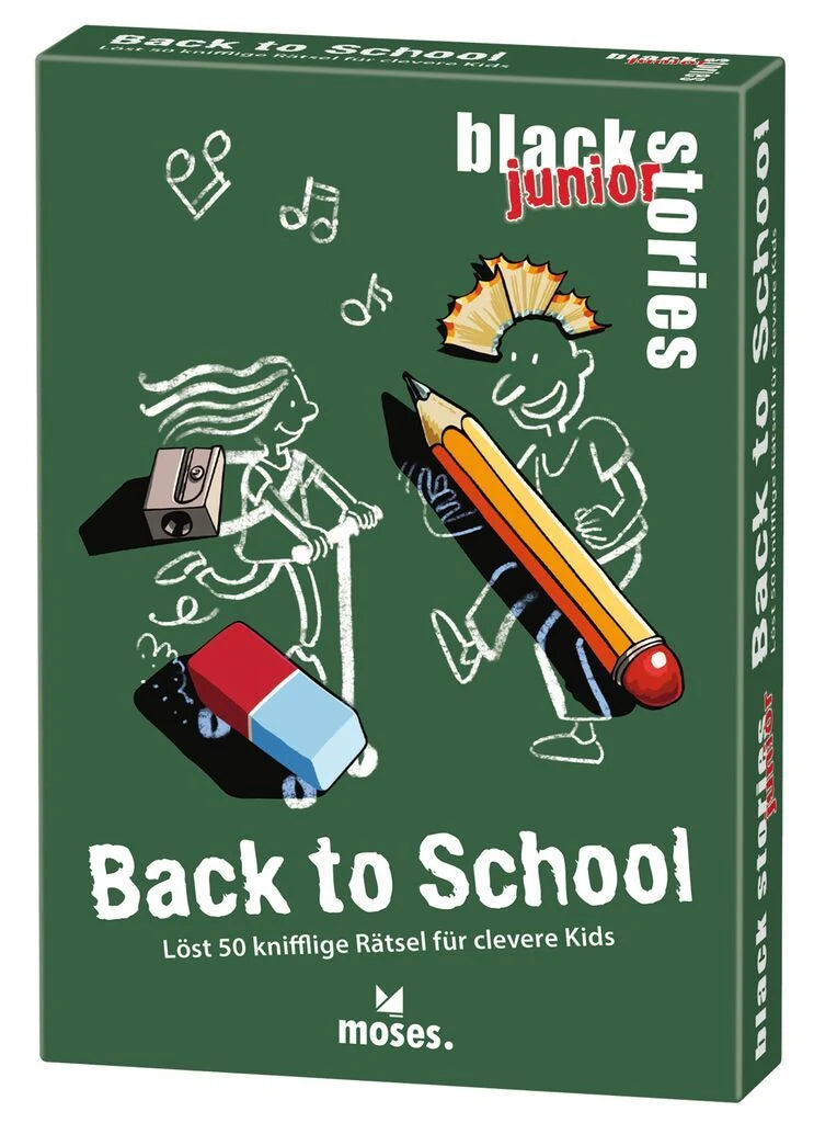 Krimispiel: black stories junior Back to School