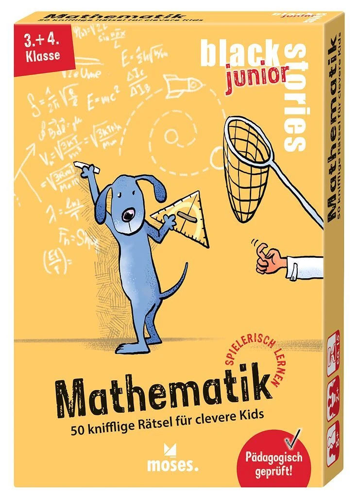 Krimispiel: black stories junior Spielerisch lernen Mathe