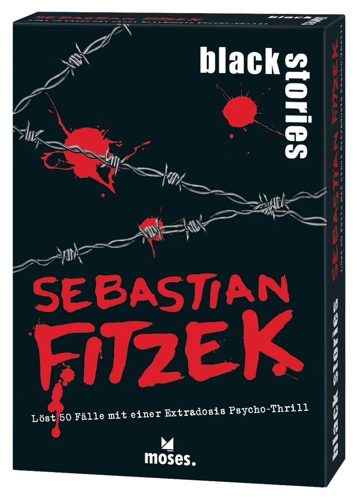 Krimispiel: black stories Sebastian Fitzek
