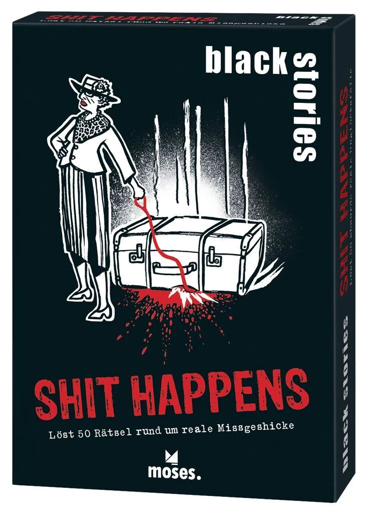 Krimispiel: black stories Shit Happens