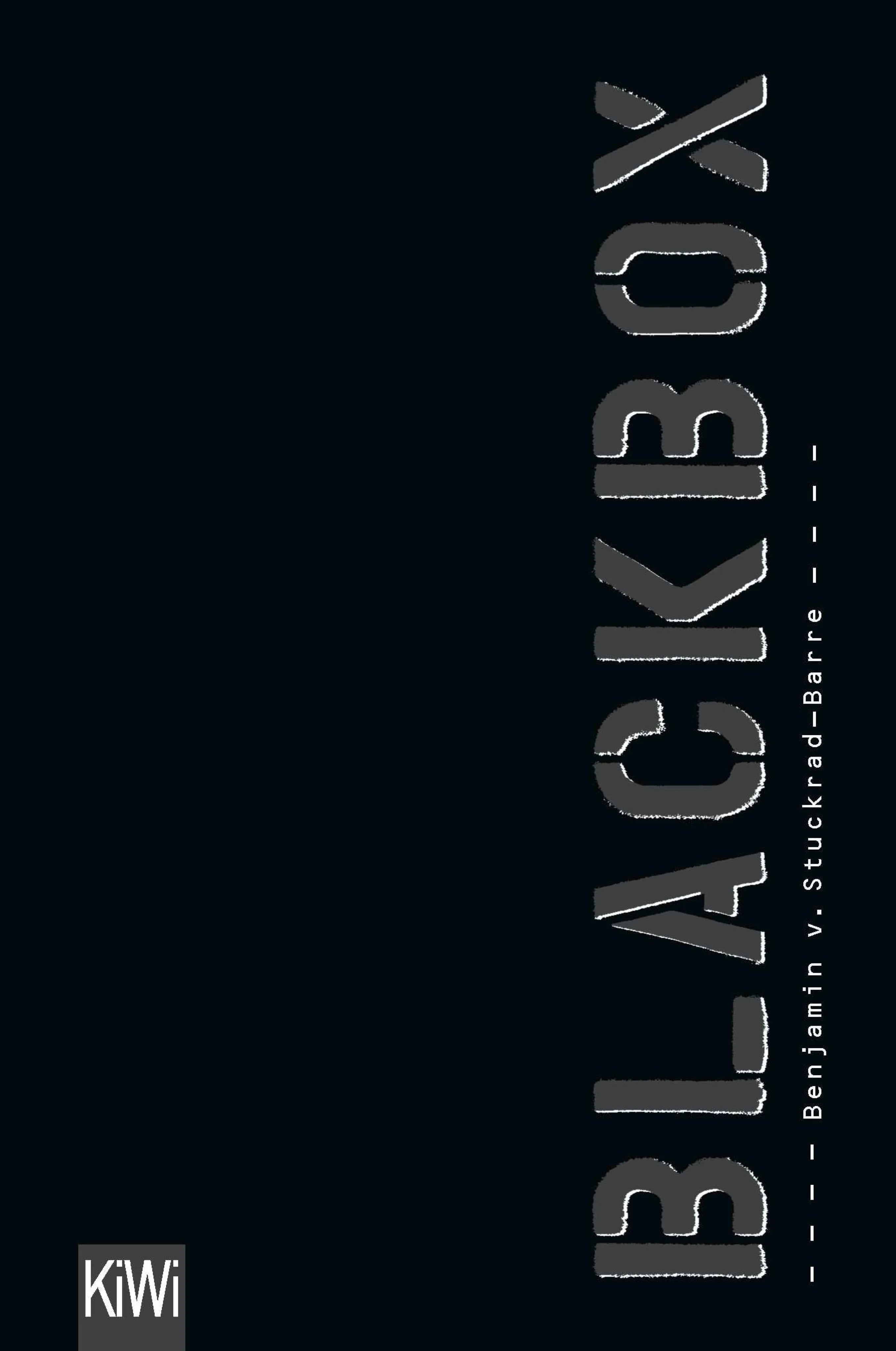 Cover: Blackbox (E-Book) von Benjamin von Stuckrad-Barre