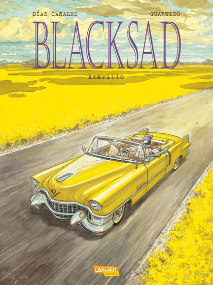 Buchcover von 'Blacksad 5: Amarillo' - Gebundene Ausgabe von Juan Díaz Canales