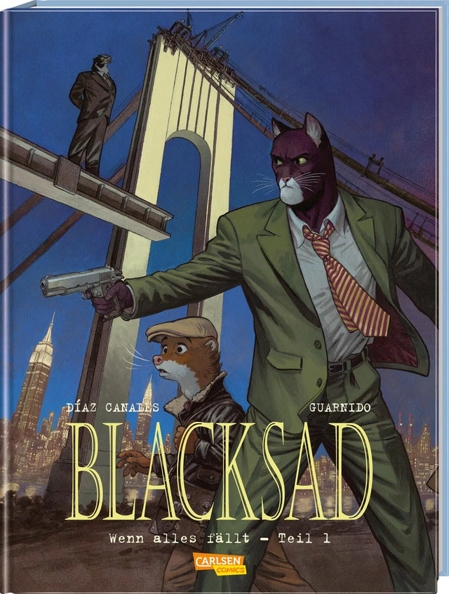 Buchcover von 'Blacksad 6: Wenn alles fällt – Teil 1' - Gebundene Ausgabe von Juan Díaz Canales