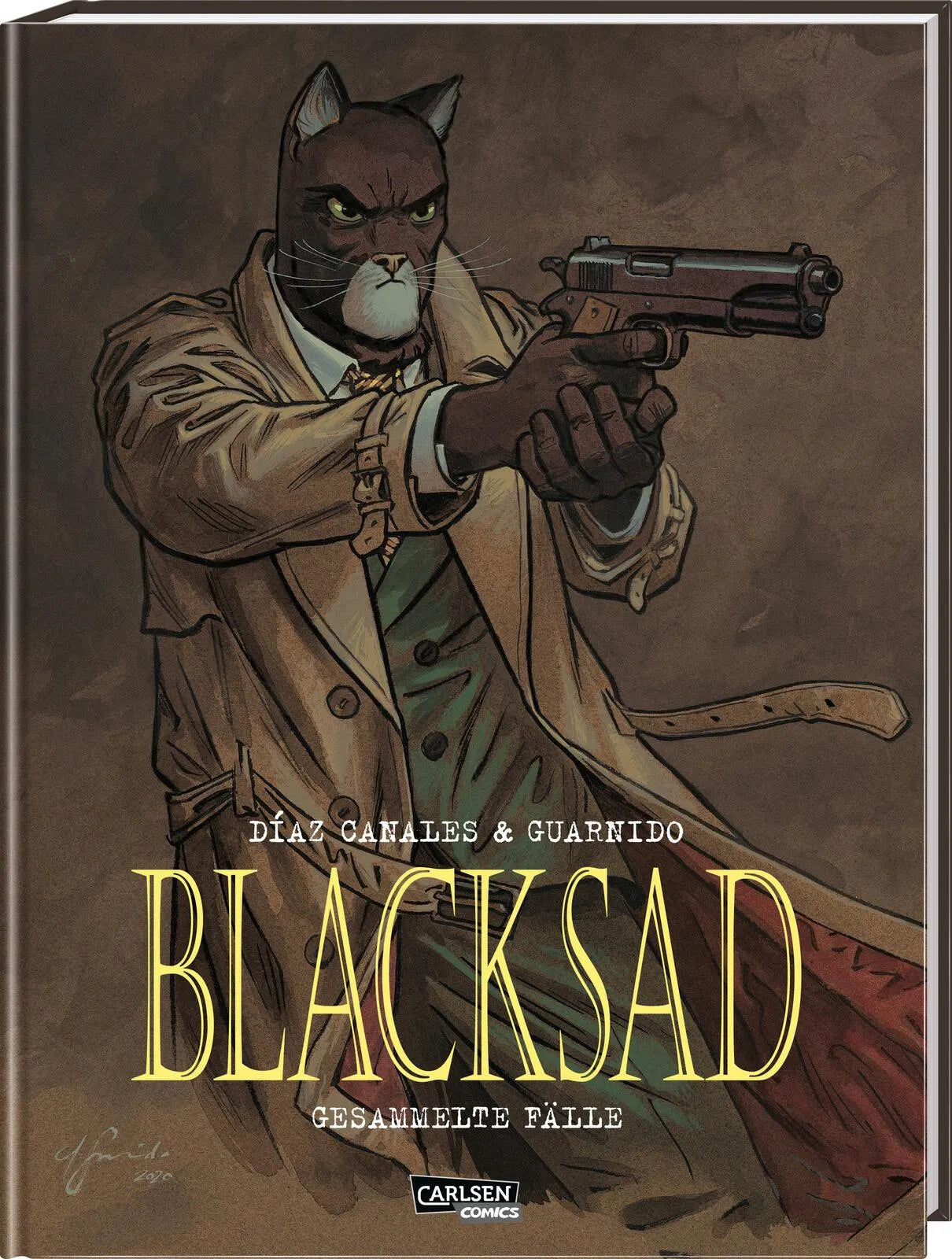 Buchcover von 'Blacksad: Gesammelte Fälle – Neuausgabe' - Gebundene Ausgabe von Juan Díaz Canales
