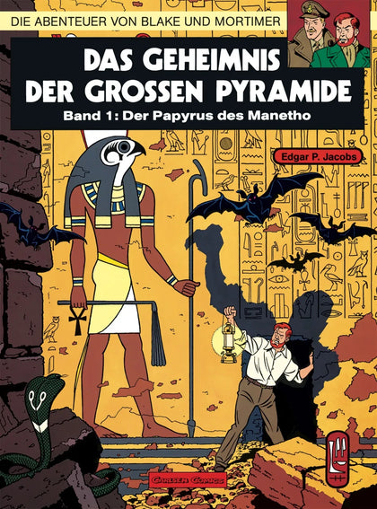 Buchcover von 'Blake und Mortimer 1: Das Geheimnis der großen Pyramide' - Taschenbuch von Edgar-Pierre Jacobs