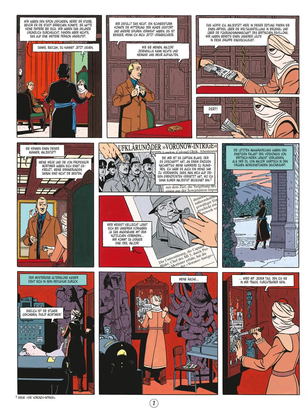 Abbildung von 'Blake und Mortimer 13: Die Sarkophage des 6. Kontinents, Teil I: Alte Bekannte'