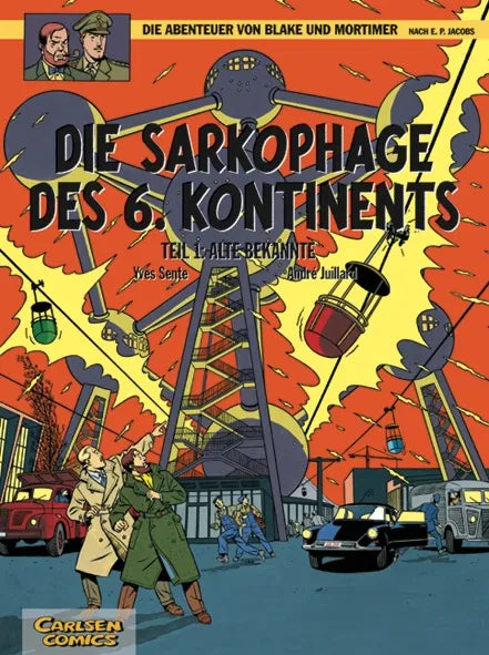 Buchcover von 'Blake und Mortimer 13: Die Sarkophage des 6. Kontinents, Teil I: Alte Bekannte' - Taschenbuch von André Juillard