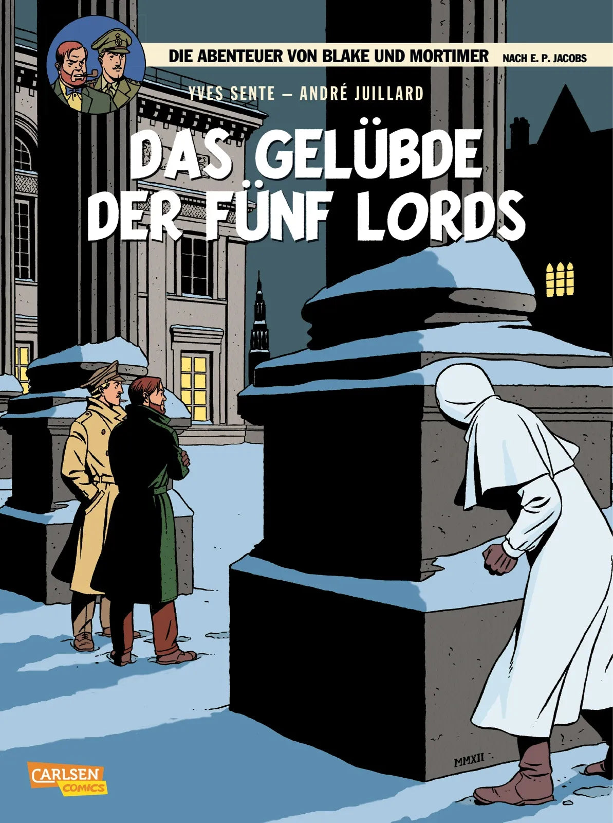 Buchcover von 'Blake und Mortimer 18: Das Gelübde der fünf Lords' - Taschenbuch von Yves Sente