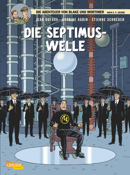 Buchcover von 'Blake und Mortimer 19: Die Septimus-Welle' - Taschenbuch von Jean Dufaux