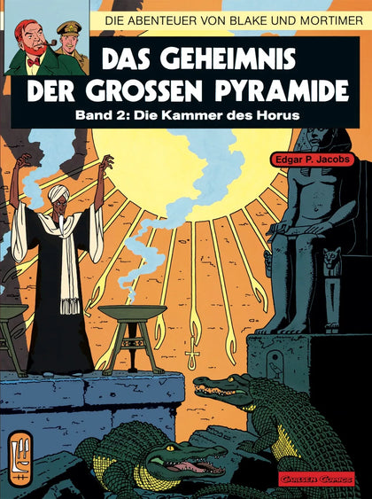 Buchcover von 'Blake und Mortimer 2: Das Geheimnis der großen Pyramide' - Taschenbuch von Edgar-Pierre Jacobs