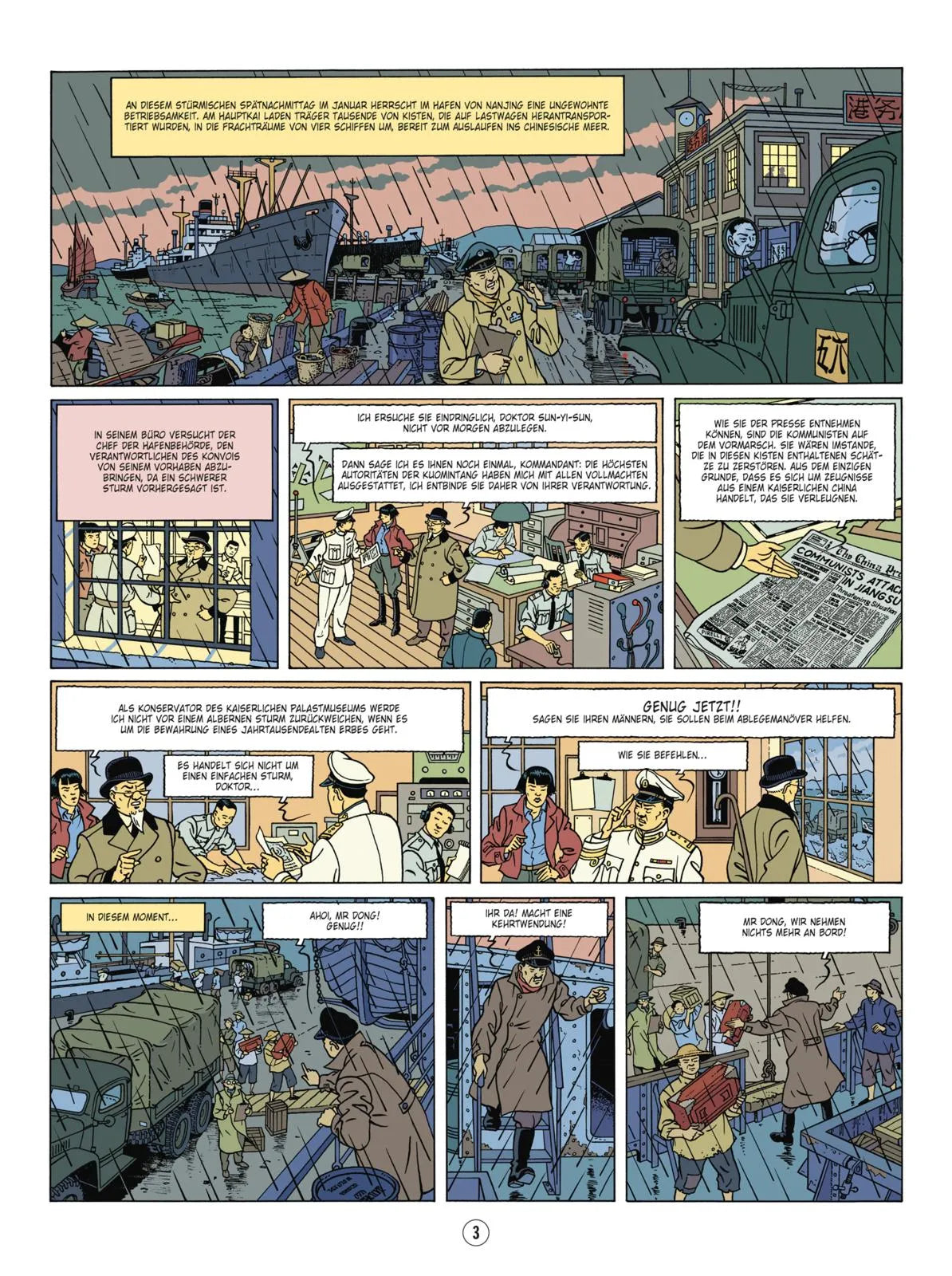 Yves Sente - Blake und Mortimer 22: Das Tal der Unsterblichen, Teil 1: Gefahr für Hongkong