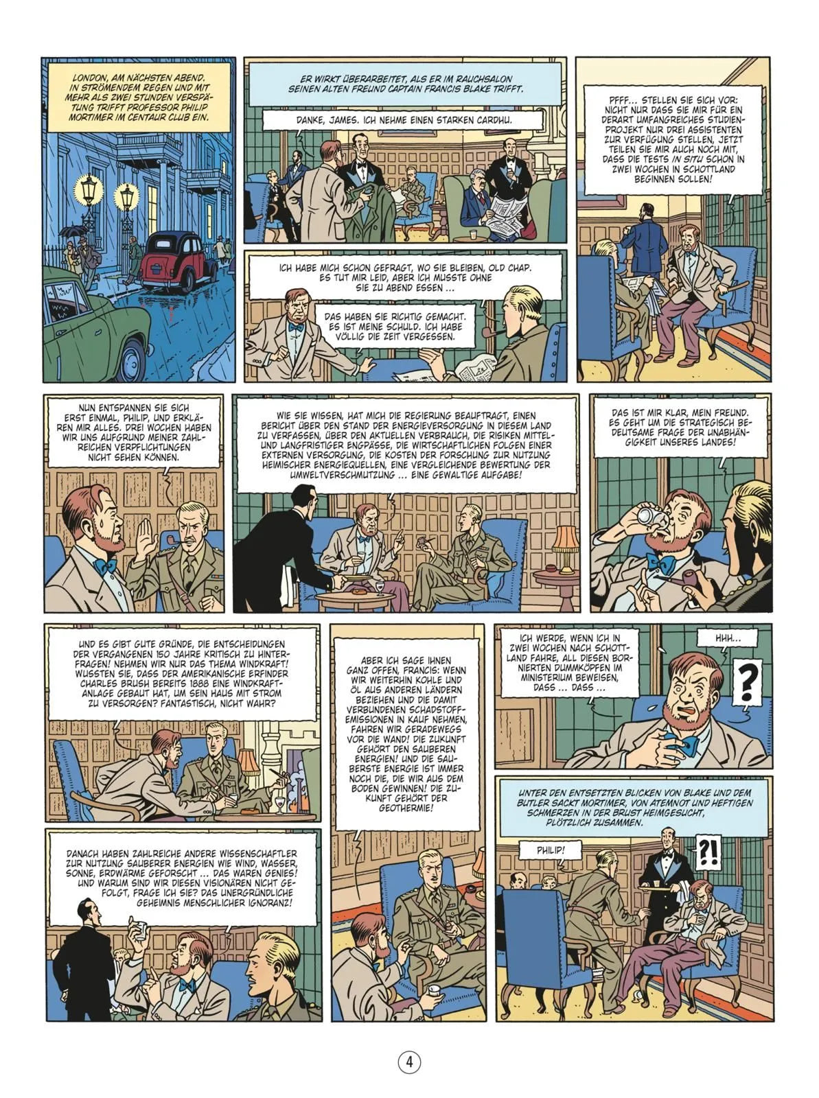 Detailansicht: Blake und Mortimer 28: Die atlantische Bedrohung (Taschenbuch)