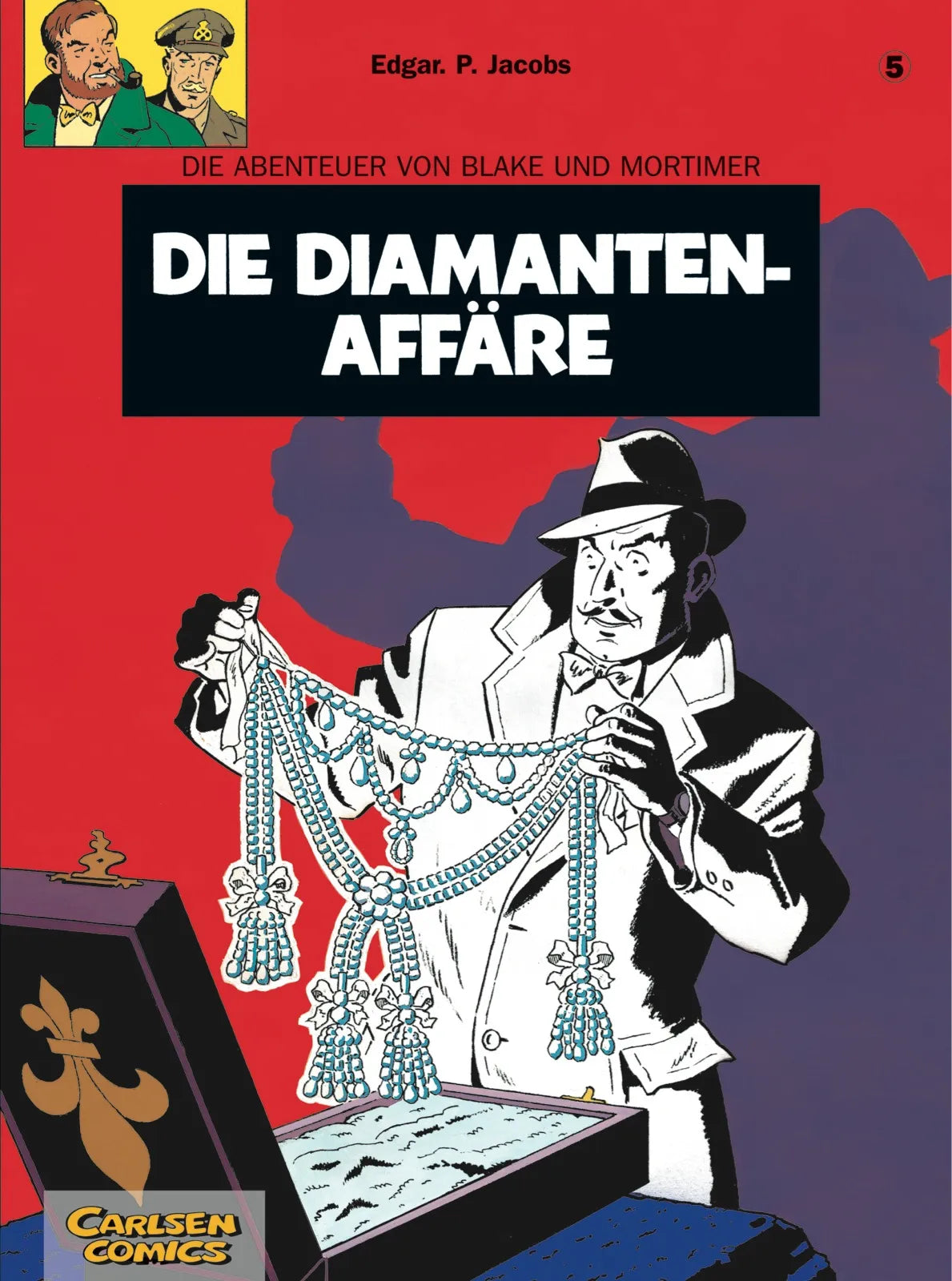 Buchcover von 'Blake und Mortimer 5: Die Diamanten-Affäre' - Taschenbuch von Edgar-Pierre Jacobs