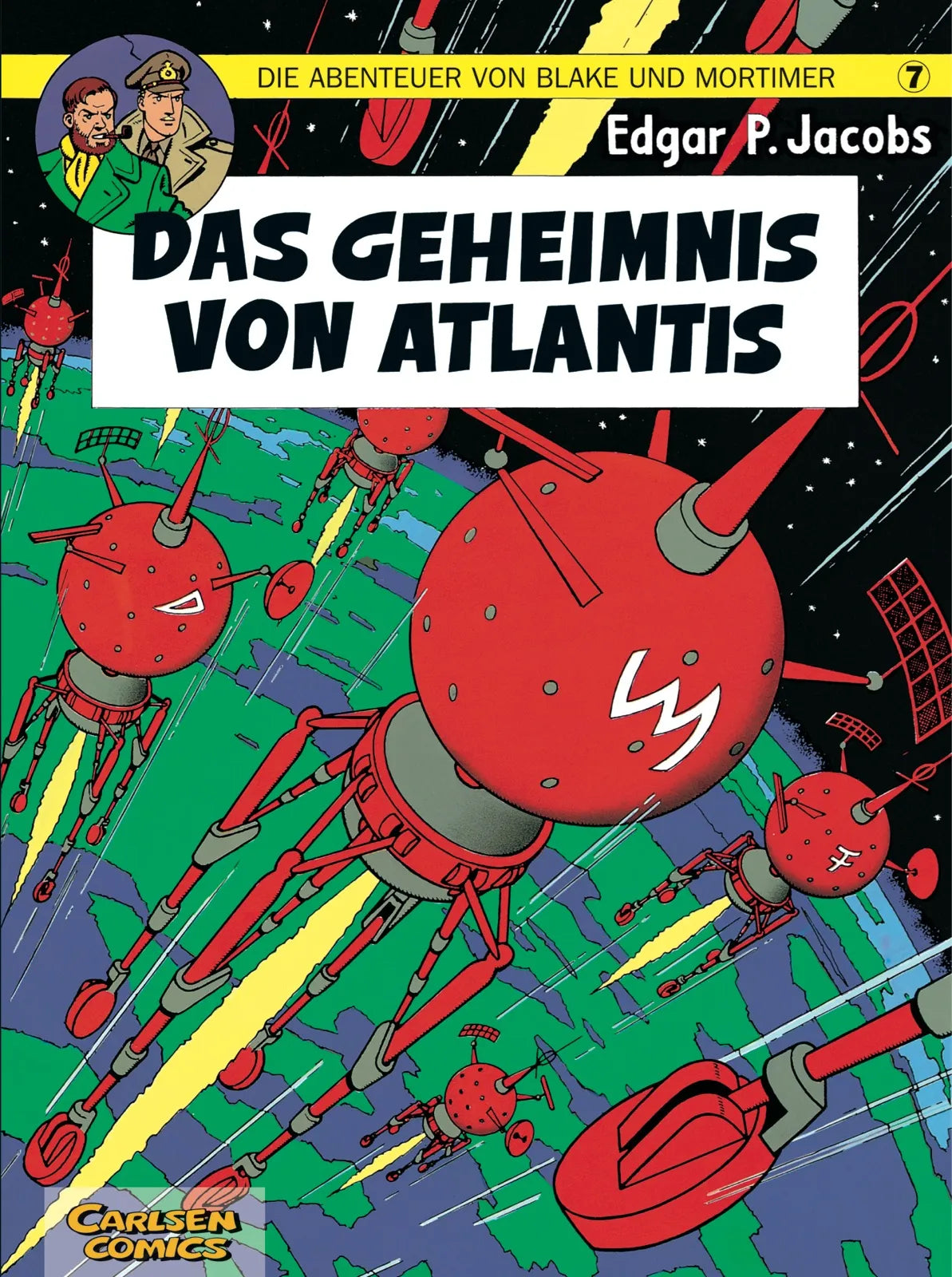 Buchcover von 'Blake und Mortimer 7: Das Geheimnis von Atlantis' - Taschenbuch von Edgar-Pierre Jacobs