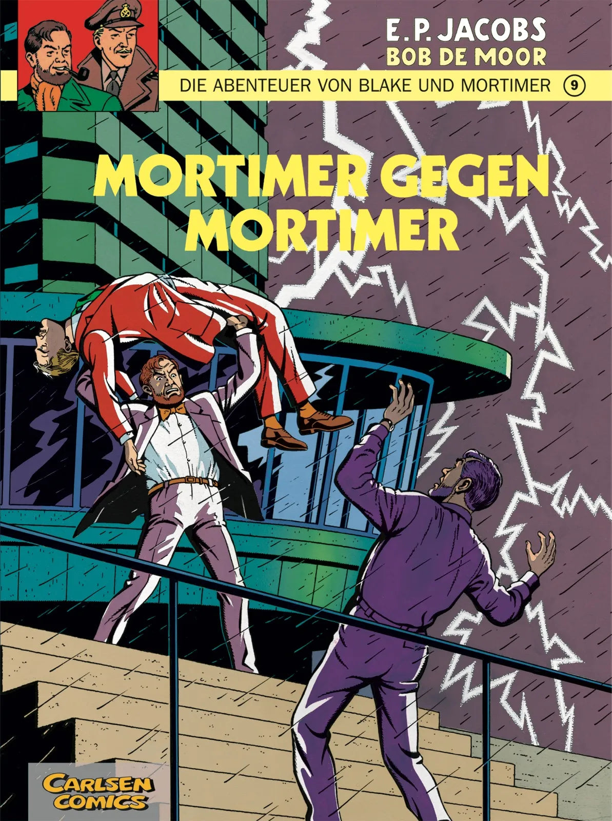 Buchcover von 'Blake und Mortimer 9: Mortimer gegen Mortimer' - Taschenbuch von Edgar-Pierre Jacobs